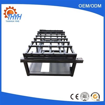 Spawanie stalowej płyty podstawy o dużej wytrzymałości